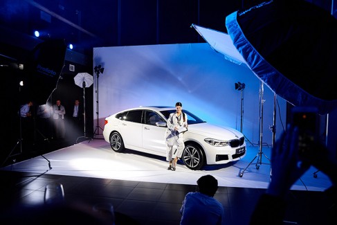 Презентация BMW 6 серии и показ Lorena Antoniazzi 13