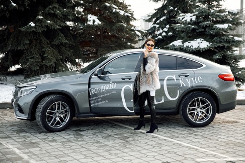 Женский тест-драйв Mercedes-Benz GLC Coupe 10