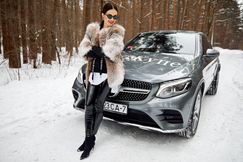 Женский тест-драйв Mercedes-Benz GLC Coupe 14