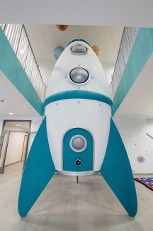 Уникальный «космический» детский сад построен в Новой Боровой 12