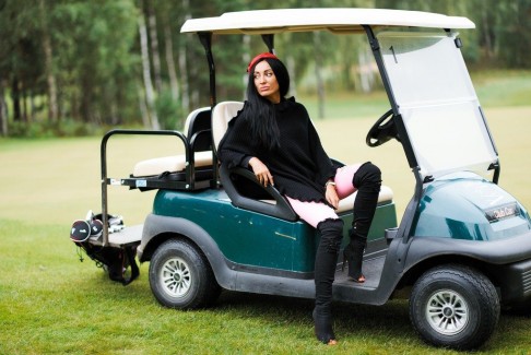 Fashion-девичник нового поколения: тест-драйв машин и игра в гольф 84