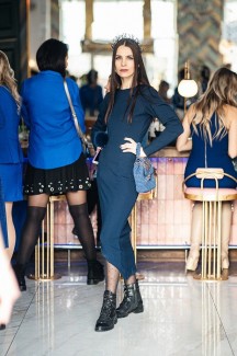 Фоторепортаж: PRETAPORTAL Fashion Coffee в цвете classic blue 53