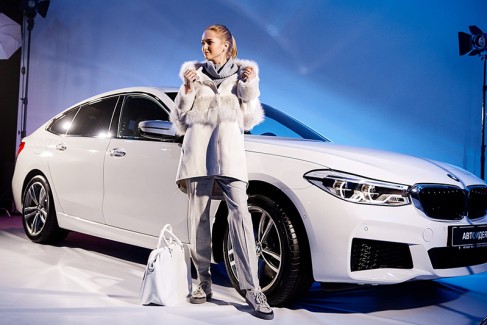 Презентация BMW 6 серии и показ Lorena Antoniazzi 12