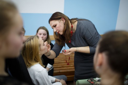 Белорусские красавицы устроили праздник для воспитанников SOS - Детской деревни 3