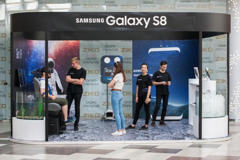Открытие фирменного магазина Samsung 5