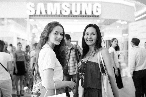 Открытие фирменного магазина Samsung 12