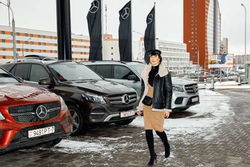 Женский тест-драйв Mercedes-Benz GLC Coupe 7
