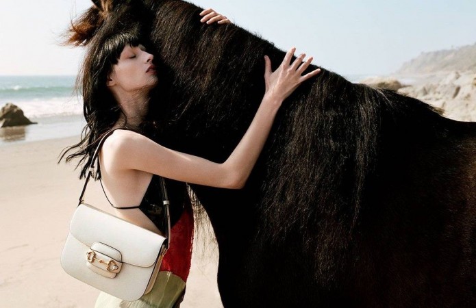 Лошадь стала главным героем рекламной кампании Gucci 12