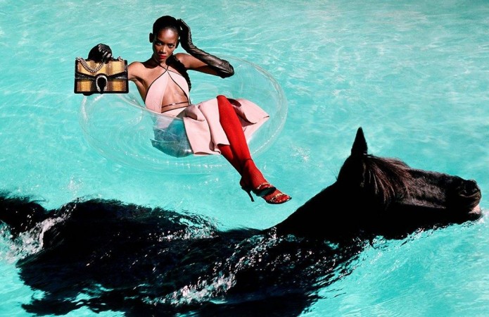 Лошадь стала главным героем рекламной кампании Gucci 22