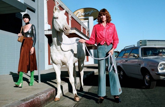 Лошадь стала главным героем рекламной кампании Gucci 3