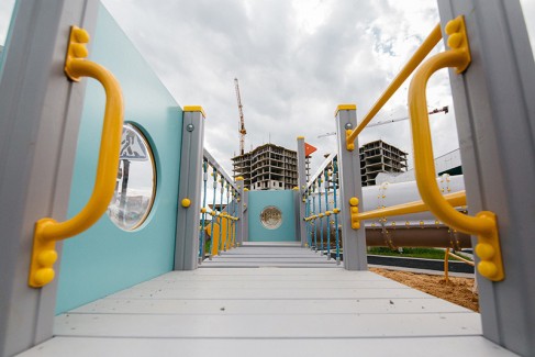 Уникальный «космический» детский сад построен в Новой Боровой 9