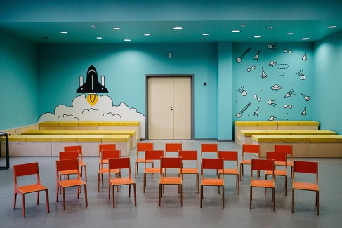 Уникальный «космический» детский сад построен в Новой Боровой 29