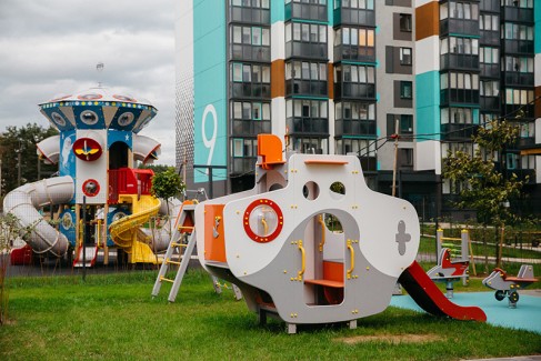 Уникальный «космический» детский сад построен в Новой Боровой 6