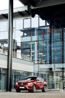 Женский тест-драйв Mercedes-Benz GLE Coupe 5