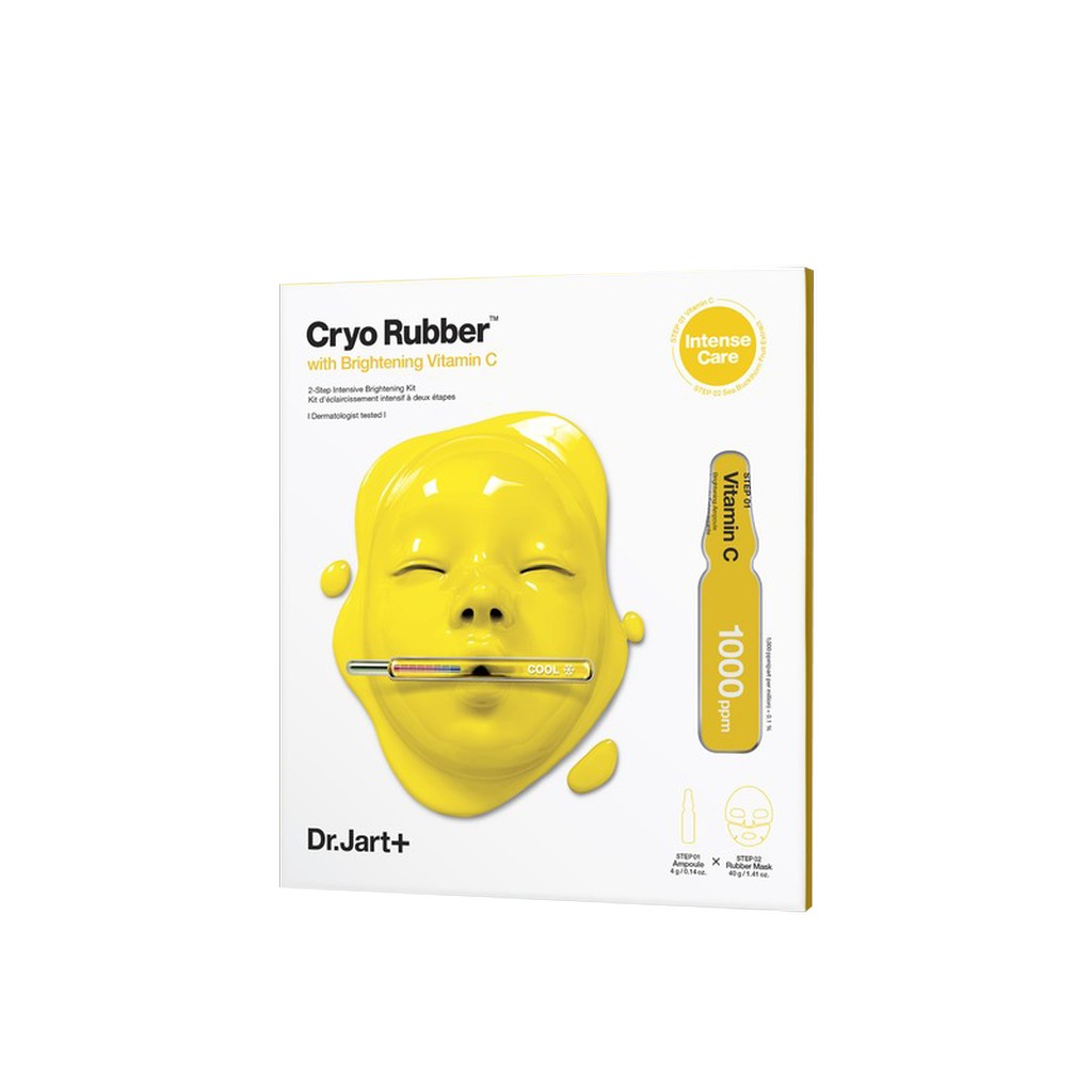 Выравнивающая альгинатная крио маска с витамином С DR.JART+ Cryo Rubber