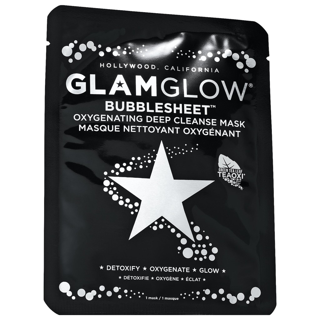 Очищающая тканевая маска GLAMGLOW Bubble Sheet™
