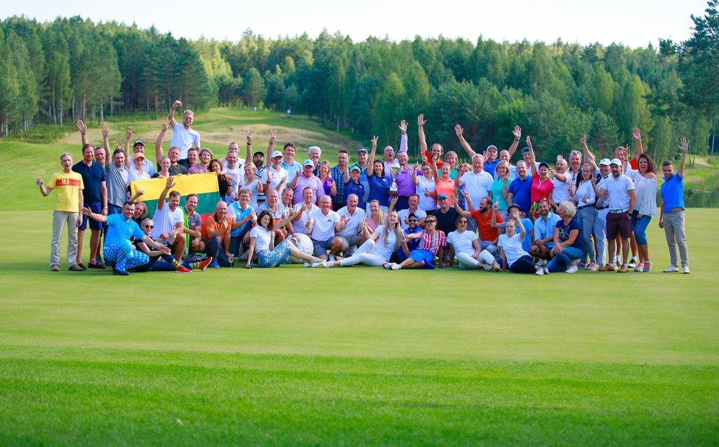 Матчевая встреча гольфистов Литвы и Беларуси 1