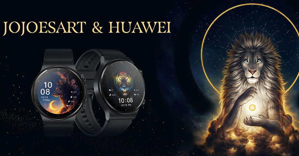 Huawei выпустила fantasy-циферблаты для умных часов вместе с художником JoJoesArt
