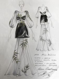 презентация дизайнерских нарядов для Мисс Беларусь-2018